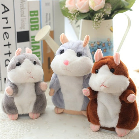 Image of Little Talking Hamster Plush Toy