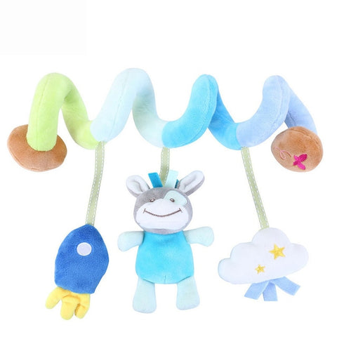 Image of Baby Toys Fun Little Loud Bell Baby Ball Rattles Toy Develop Baby Intelligence Grasping Toy HandBell Rattle Toys For Baby/Infant
